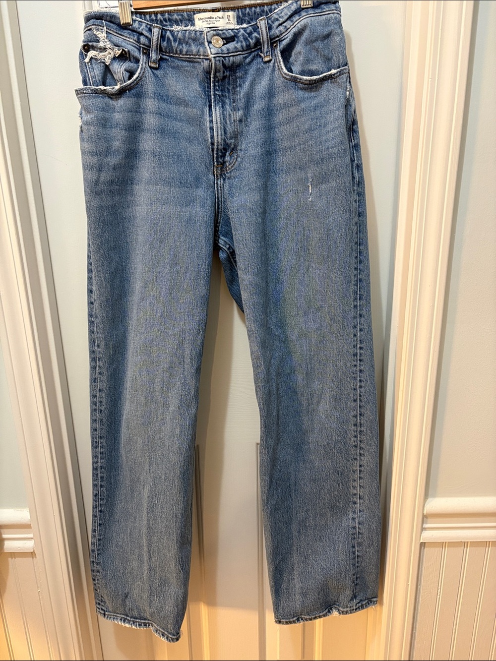 Abercrombie & Fitch the 90s Relaxed High Rise Jean Curve Love 29/8